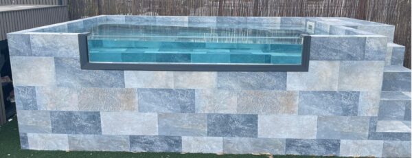 Piscina Elevada de patio MIAMI 3,90 x 2,40x1,12 m (10SL DH)
