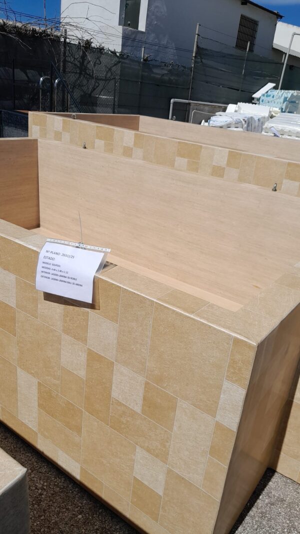 Piscina Elevada SOLPOOL 4,4m x 2,4m x 1,12m (26SO/25 DH)