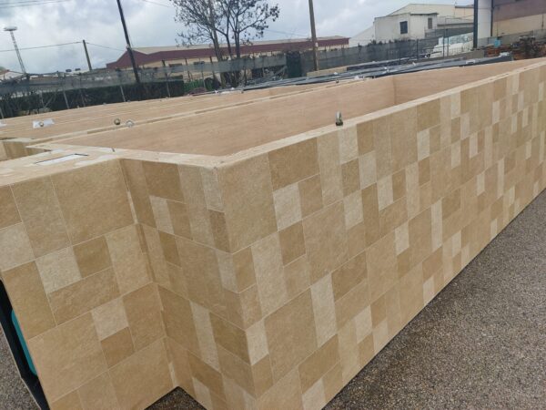 Piscina Elevada SOLPOOL 5,9m x 2,4m x 1,32m (30SO/25 AL)