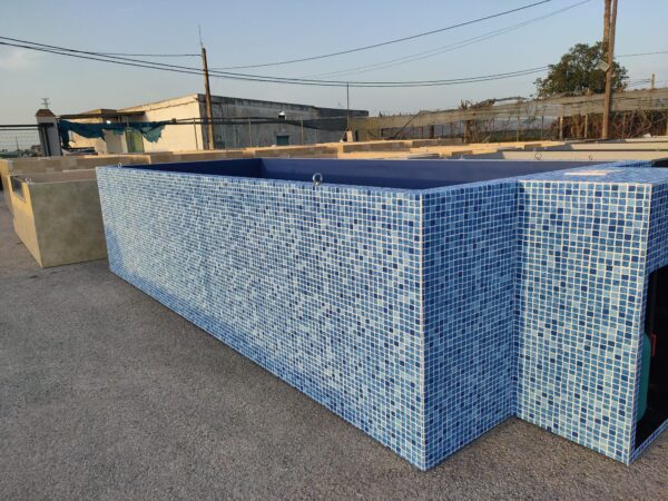 Piscina Elevada SOLPOOL 5,9m x 2,4m x 1,32m (40SO/25 AL)