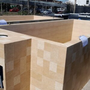 Piscina Elevada SOLPOOL 5,90m x 2,4m x 1,32m (7PS/24 AL)