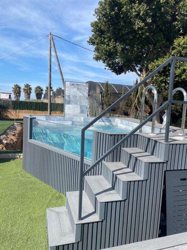 Piscina Elevada de patio COMPACTA 3'40 x 3m (74PPCO TA) - Imagen 7