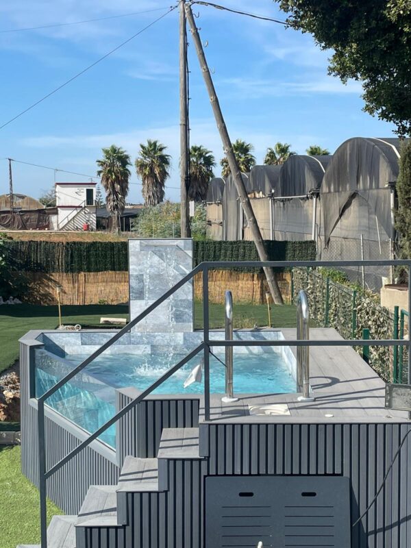 Piscina Elevada de patio COMPACTA 3'40 x 3m (74PPCO TA) - Imagen 6