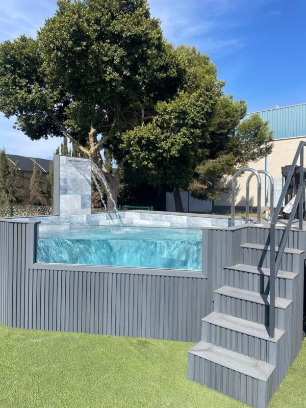 Piscina Elevada de patio COMPACTA 3'40 x 3m (74PPCO TA) - Imagen 8