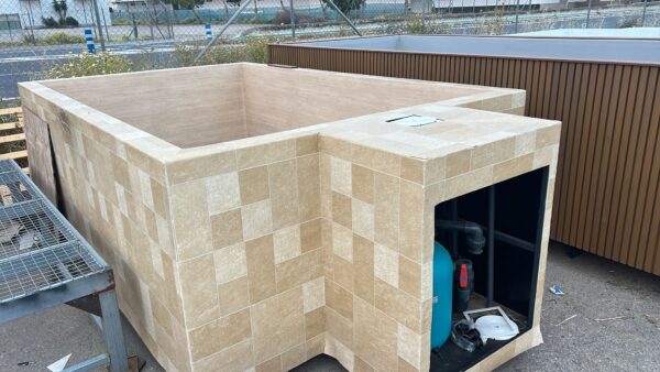 Piscina Elevada SOLPOOL 4,4m x 2,4m x 1,12m (23SO/25 TA)