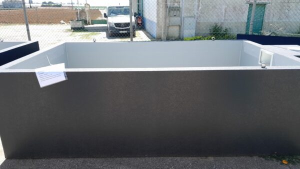 Piscina Elevada SOLPOOL 4,4m x 2,4m x 1,12m (4SO/25 AL)