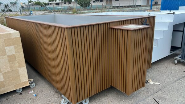 Piscina Elevada ECOBASIC 5,85m x 2,2m (P6 TA)