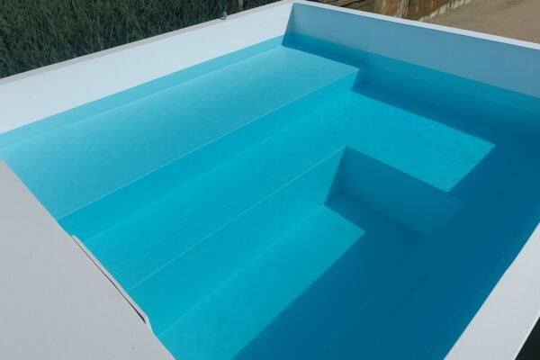 Piscina Elevada de patio de 3,64x2'46m (11PPCOM AL)