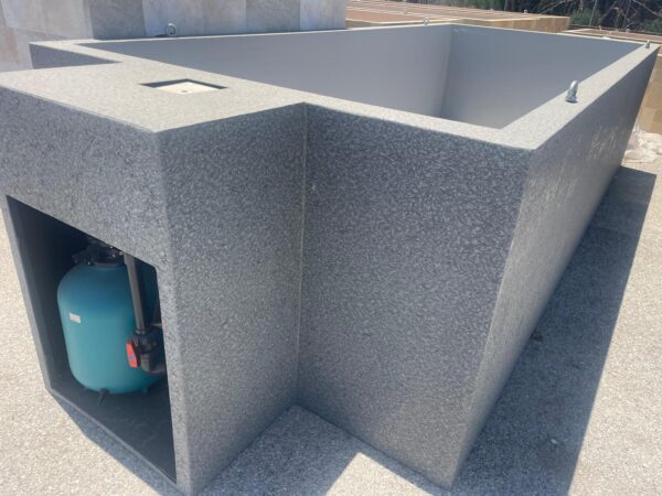 Piscina Elevada SOLPOOL 5,9m x 2,4m x 1,32m (39SO/25 AL) - Imagen 3