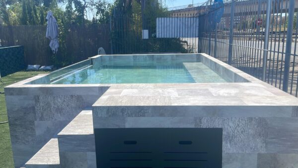 Piscina Elevada de patio MIAMI 3,90 x 2,20x1,12 m (51SL DH) - Imagen 3