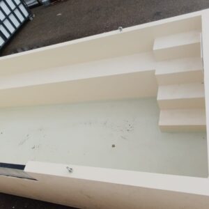 Piscina de patio MIAMI 5,90 x 2,20x1,12 m (859SL TA)